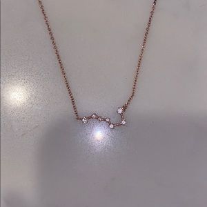 Galaxy themed necklace